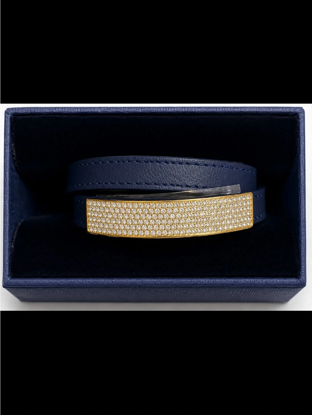 Swarovski navy blue